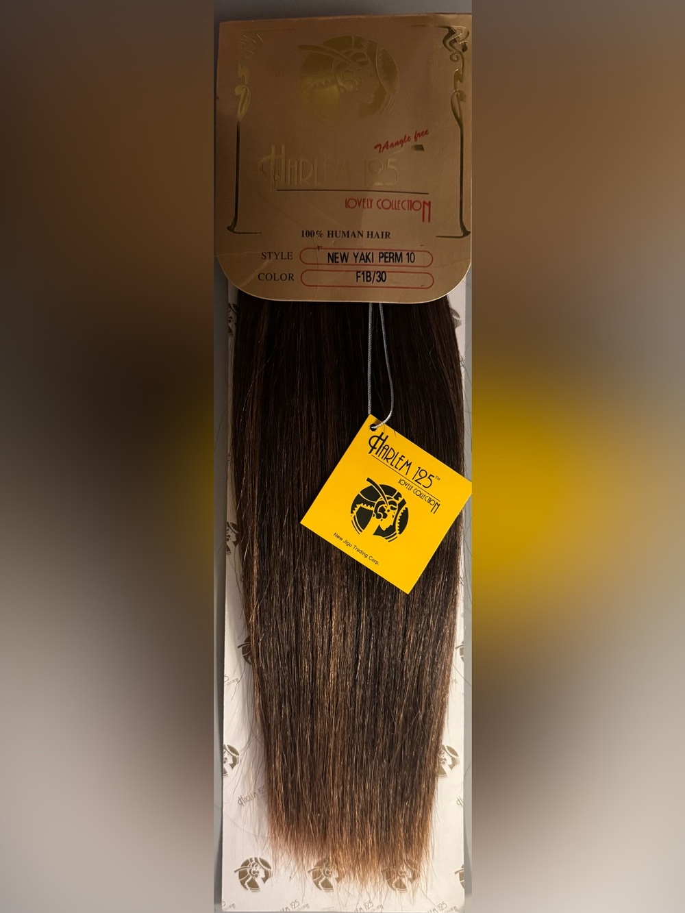 Harlem collection. 100% human hair. Straight.